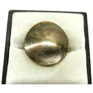 sz 7.25 Solid 925 Sterling Silver Men's Wide band Ring 11.24 g Fine Jewelry